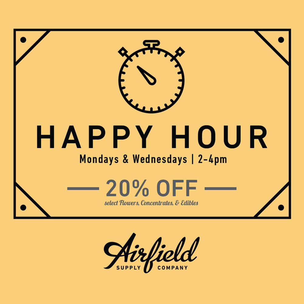 Airfield Supply Company Happy Hour