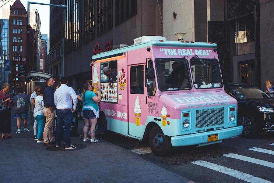 ice cream truck cannabis delivery model