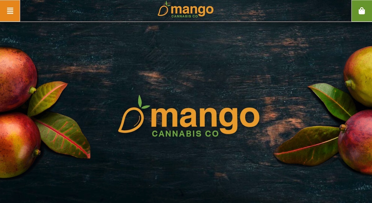 Mango Cannabis - Oklahoma - best dispensary website example