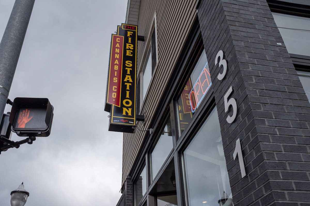 The Fire Station dispensary in Marquette, Michigan