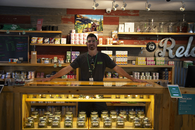Brian Sullivan from The Green Joint dispensary in Colorado