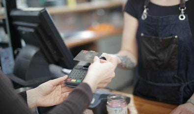 Integrated payments header