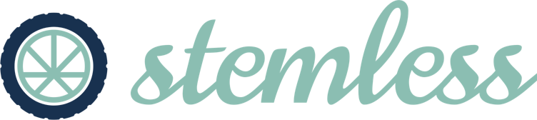 Stemless brand logo