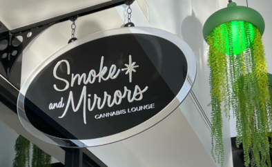 Smoke and Mirrors cannabis consumption lounge
