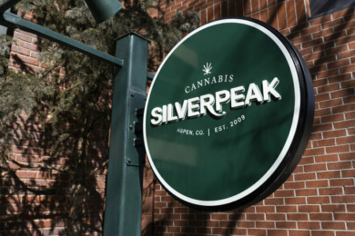 Silverpeak dispensary signage
