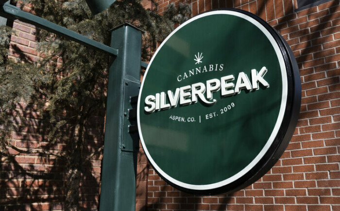 Silverpeak dispensary signage