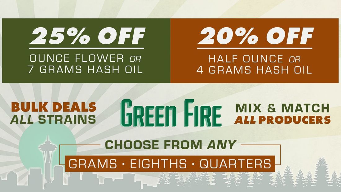 Daily Deals  Spokane's Favorite Recreational Dispensary