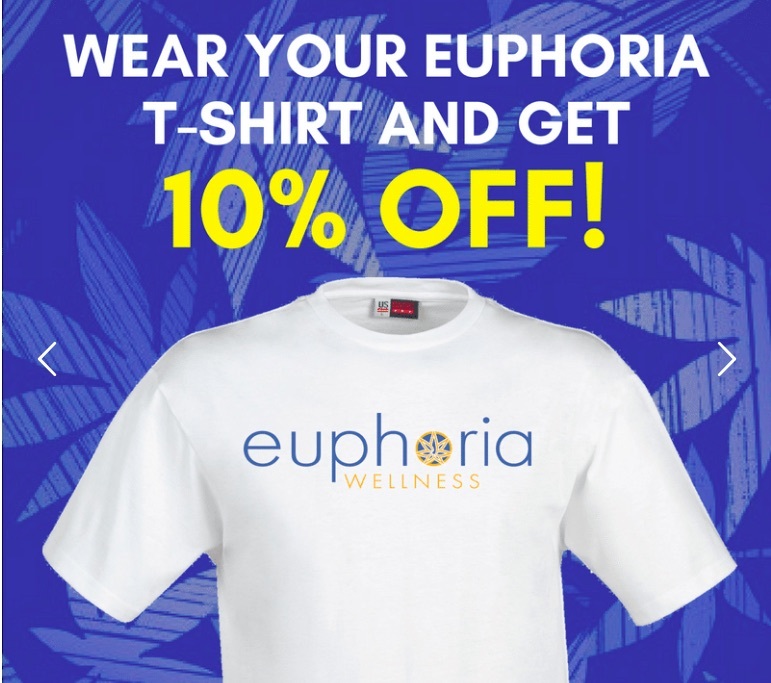 Euphoria T-shirt Special - 10% off