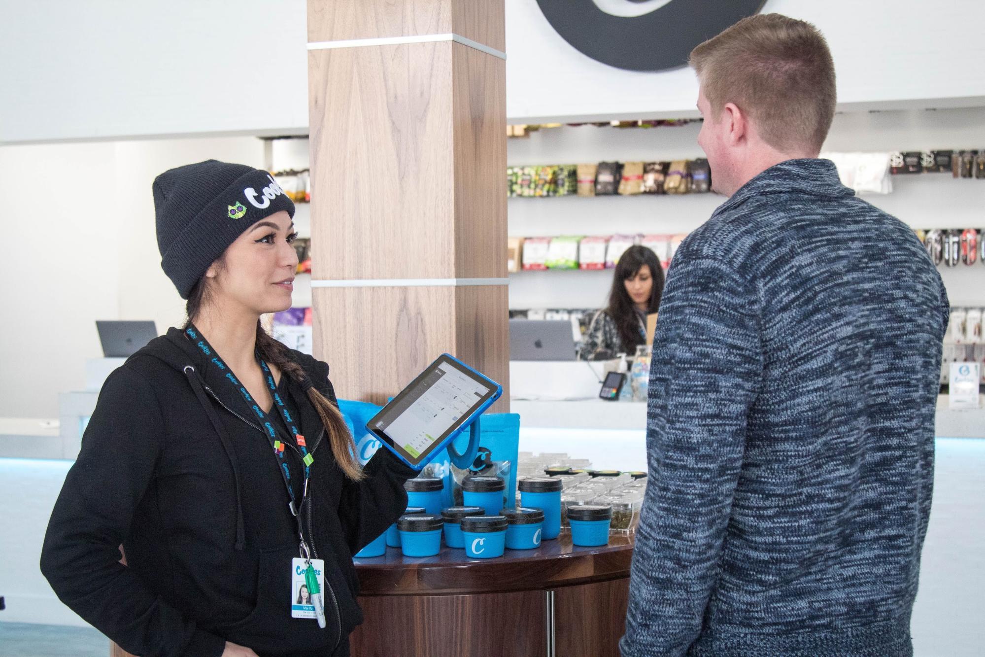 cookies melrose dispensary sales associate