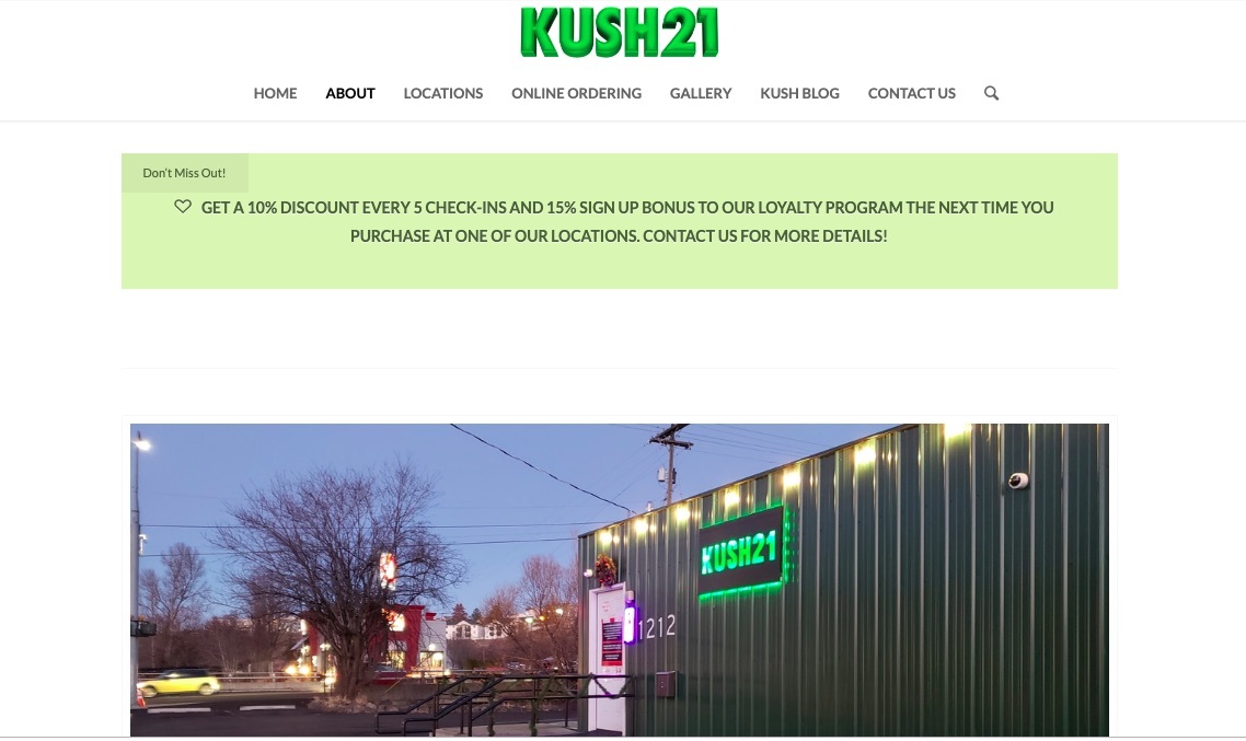 kush21 loyalty program